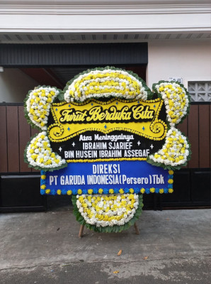 Papan Bunga Duka di Mapanget